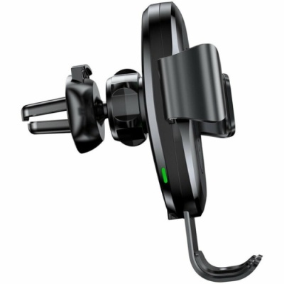 Автотримач з бездротовою зарядкою Baseus Wireless Fast Charger Gravity Car Mount (WXYL-01) Black