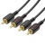 Кабель AUX Borofone BL13 2*RCA to 2*RCA 1.5m (Чорний) кабель aux borofone bl13 2*rca to 2*rca 1.5m (чорний)