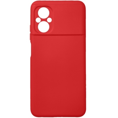 Купить силіконовий чохол silicone cover для xiaomi poco m5 (червоний) онлайн