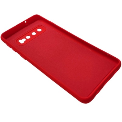 Купить чохол soft silicone case full для samsung g973 galaxy s10 (red) онлайн