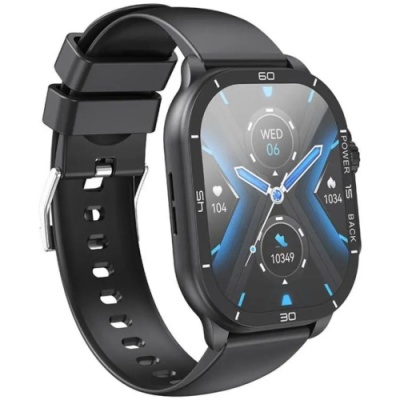 смарт-годинник xo j12 amoled (чорний) 