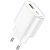 Мережевий Зарядний Пристрій Hoco C109A New 1USB/18W/QC3.0 + 1Type-C/20W/PD (Білий) мережевий зарядний пристрій hoco c109a new 1usb/18w/qc3.0 + 1type-c/20w/pd (білий)