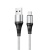 кабель hoco x50 excellent usb - lightning 2.4a/1m (сірий) 