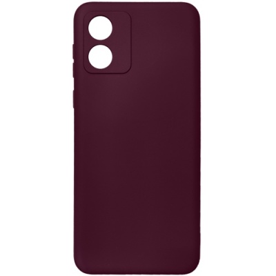 Купить чохол soft silicone case full для motorola e13 (бордовий) онлайн