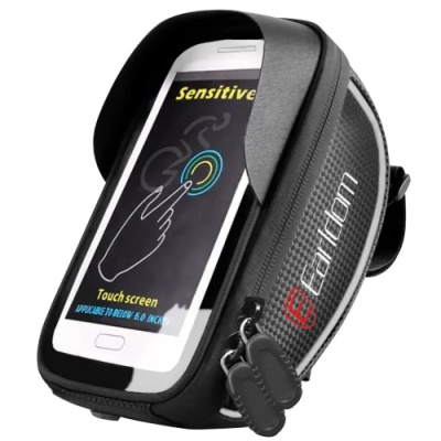 Велотримач-сумка для смартофона Earldom ET-S8 Waterproof Holder-Bag (Чорний)
