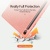 Купить чохол dux ducis domo для samsung tab s10 fe plus (x620/x626b) with s pen holder & auto sleep wake (pink) онлайн