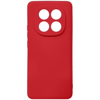 Купить силіконовий чохол soft silicone case для xiaomi redmi note 14 pro plus 5g (червоний) онлайн