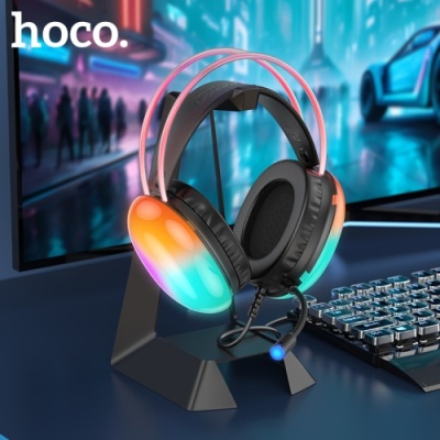 навушники для комп'ютера hoco w109 plus (чорний) 