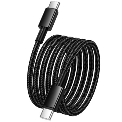 кабель hoco x119 type-c - type-c 60w/1m (чорний) 