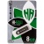usb флеш-накопичувач hi-rali shuttle 8gb (чорний) 