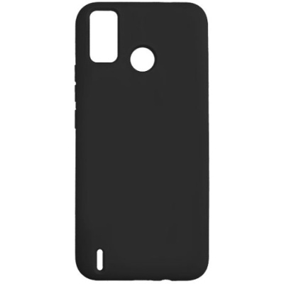 Купить силіконовий чохол soft silicone case для tecno spark 6 go - black онлайн