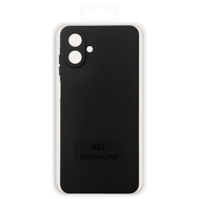 Купить чохол soft silicone case full для samsung a075 galaxy a07 4g (чорний) онлайн