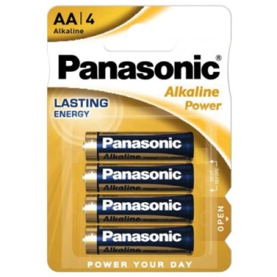 батарейка panasonic lr6 bl power aa (4шт) 
