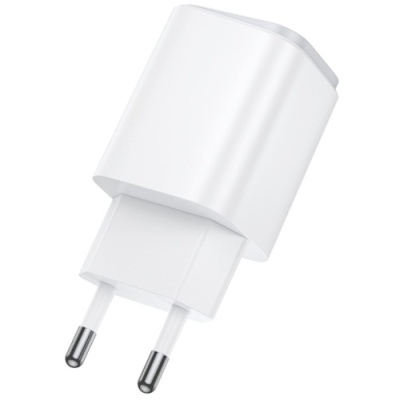 мережевий зарядний пристрій borofone bas82a qc3.0 (1usb/3a) (білий) 