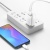 мережевий зарядний пристрій xo l35d 2usb/2.1a + (usb - microusb) (бiлий) 