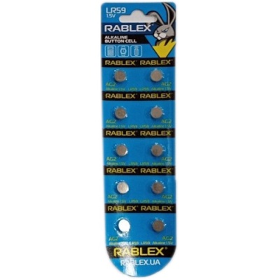 батарейка rablex ag2 (10шт) 