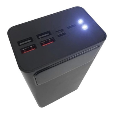 додаткова батарея power bank xo pr125 digital display 50000 mah (чорний) 