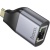 перехідник hoco ua35 type-c to rj45 10/100mbps (сiрий) 