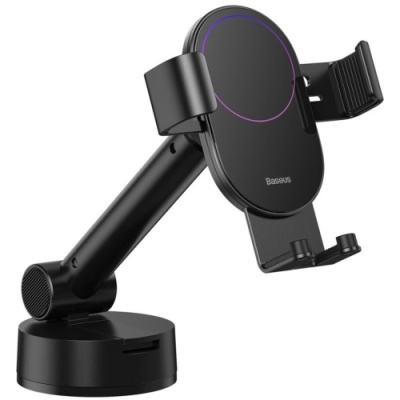 Автотримач Baseus Simplism Gravity Car Mount With Suction Base (SUYL-JY01) (Black)