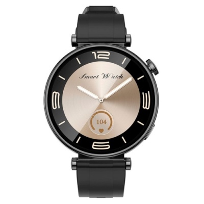 смарт-годинник xo gt4 mini amoled (чорний) 