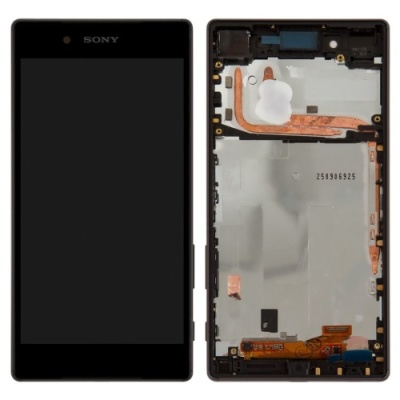 дисплей для sony e6603 xperia z5 з чорним тачскріном, рамкою (original china)