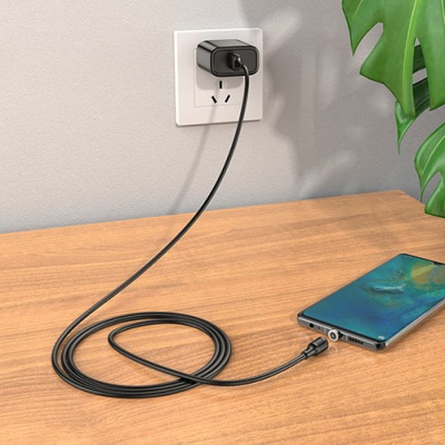 кабель hoco x52 sereno magnetic usb - type-c 3.0a/1m (чорний) 