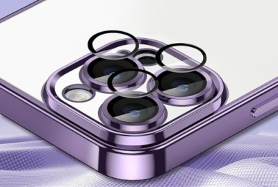 Купить чохол tpu metallic full camera with magsafe для apple iphone 13 pro (dark purple) онлайн