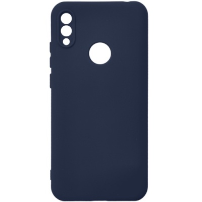 Купить чохол soft silicone case full для huawei y6 2019 (dark blue) онлайн