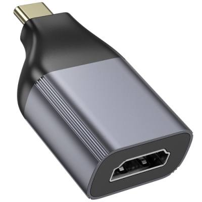 перехідник hoco ua33 type-c to hdtv 4k 30hz (сiрий) 