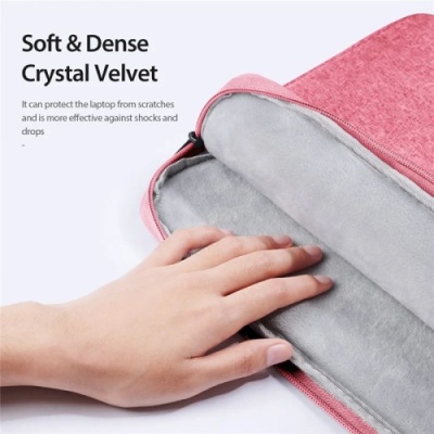 сумка для ноутбука dux ducis lbtd multi-pocket handbag for 15.5"-16" (pink) 