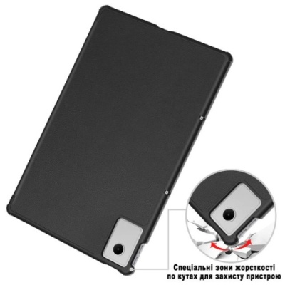 Купить чохол-книжка для планшета zarmans lenovo idea tab plus / xiaoxin pad 12,1 (2025) (чорний) онлайн