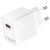 мережевий зарядний пристрій earldom es-eu45 1usb/18w/qc3.0 (білий) 