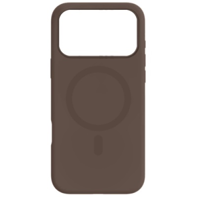 Купить чохол silicone case with magsafe для apple iphone 17 pro max (new brown) онлайн