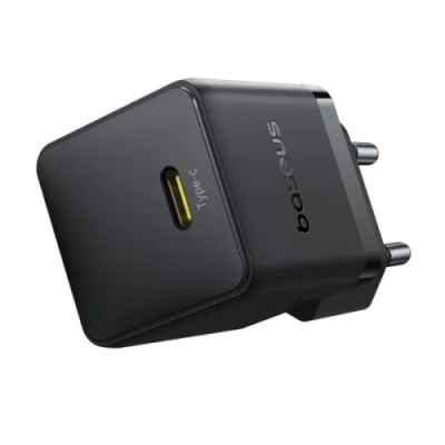 мережевий зарядний пристрій baseus palm fast charger (p10111602113-00) 1type-c/20w/pd (чорний) 