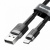 Кабель Baseus Cafule USB - Lightning 1.5A/2m (CALKLF-CG1) (Black-Grey) кабель baseus cafule usb - lightning 1.5a/2m (calklf-cg1) (black-grey)