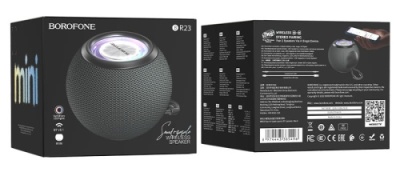 портативна колонка borofone br23 (чорний) 