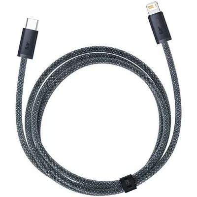 кабель baseus dynamic series type-c - lightning pd20w/1m (cald000016) (slate gray) 