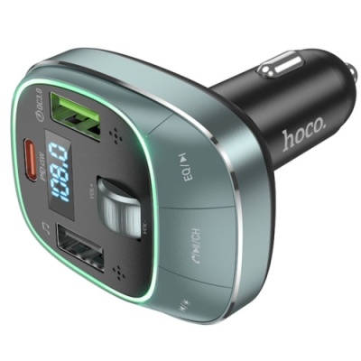 FM Модулятор Hoco E76 (Сірий)