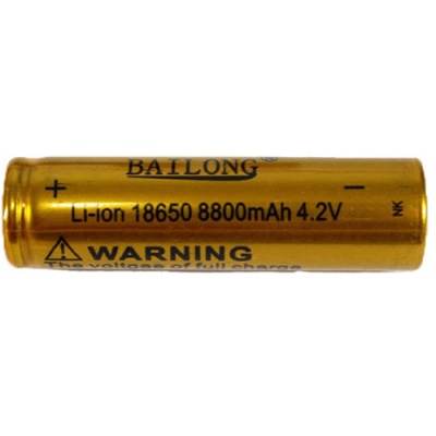 акумулятор li-on 18650 8800mah 4.2v bailong 