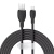 кабель baseus pudding series fast charging cable usb - lightning 2.4a/1.2m (p10355700111-00) (black) 