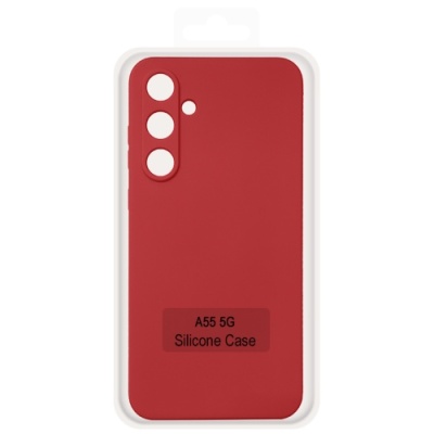 Купить чохол soft silicone case full для samsung a556 galaxy a55 5g (червоний) онлайн