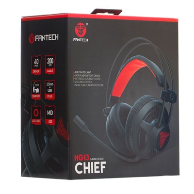 навушники для комп'ютера fantech hg13 (чорний) 