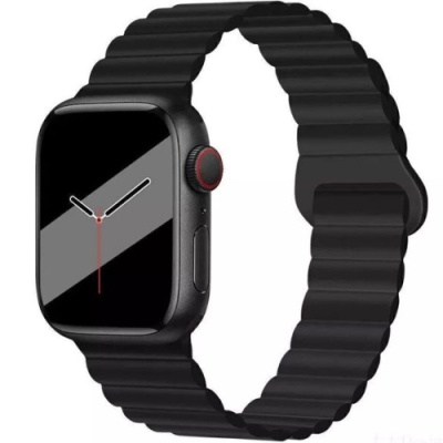 ремінець hoco wa22 для apple watch 1-11/ultra (42/44/45/49mm) (black) 