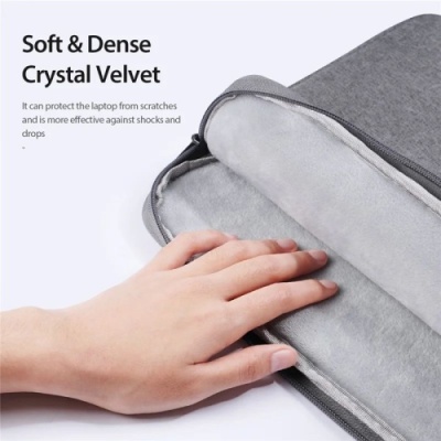 сумка для ноутбука dux ducis lbtc horizontal handbag for 13"-13.9" (dark grey) 