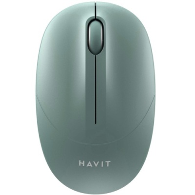 мишка бездротова havit hv-ms54gt тихий клік green 