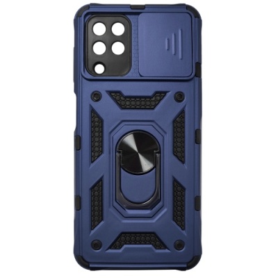 Купить чохол-накладка armor magnet camshield для samsung a225 galaxy a22 4g/m325 galaxy m32 4g - dark blue онлайн