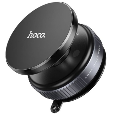 Автотримач Hoco DCA62 Magnetic/Vacuum (Чорний)