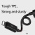 перехідник skydolphin au01 lightning to dual lightning + charging 1.5a (чорний) 
