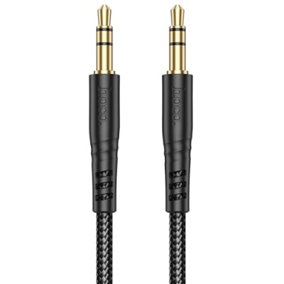 кабель aux hoco upa24 1m (чорний) 