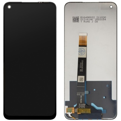 дисплей для realme 8 5g з чорним тачскріном original prc